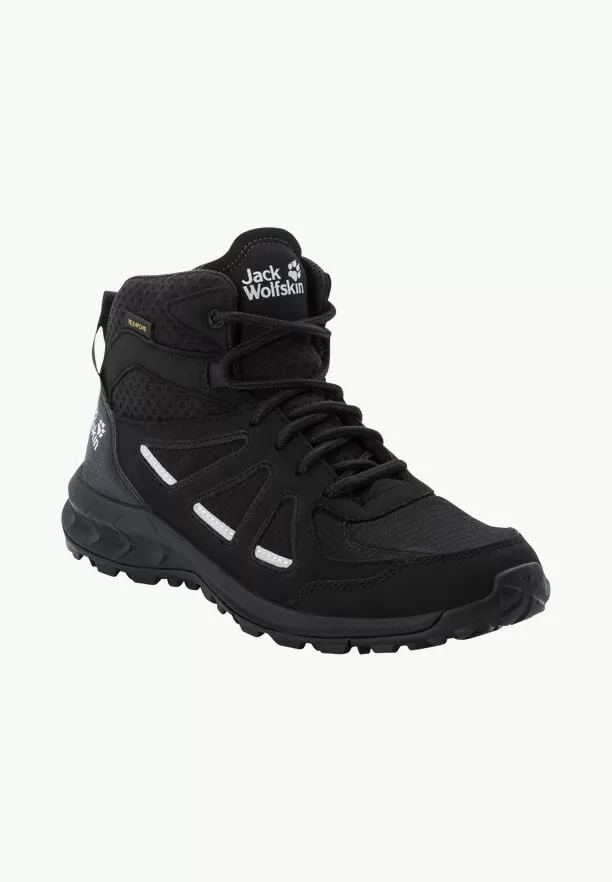 Woodland-2-Texapore-Mid-Wasserdichte-Wanderschuhe-fuer-Damen-BlackGrey-4051331_6069_030-3